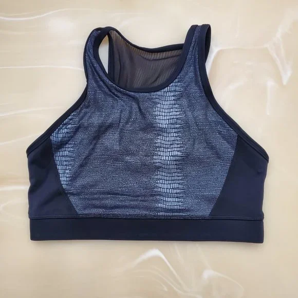 Zyia Active Black Kakadu Brilliant Back Mesh Bra - Picture 7 of 13